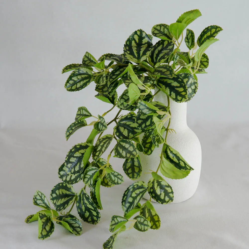 Planta Colgante Artificial  Pilea